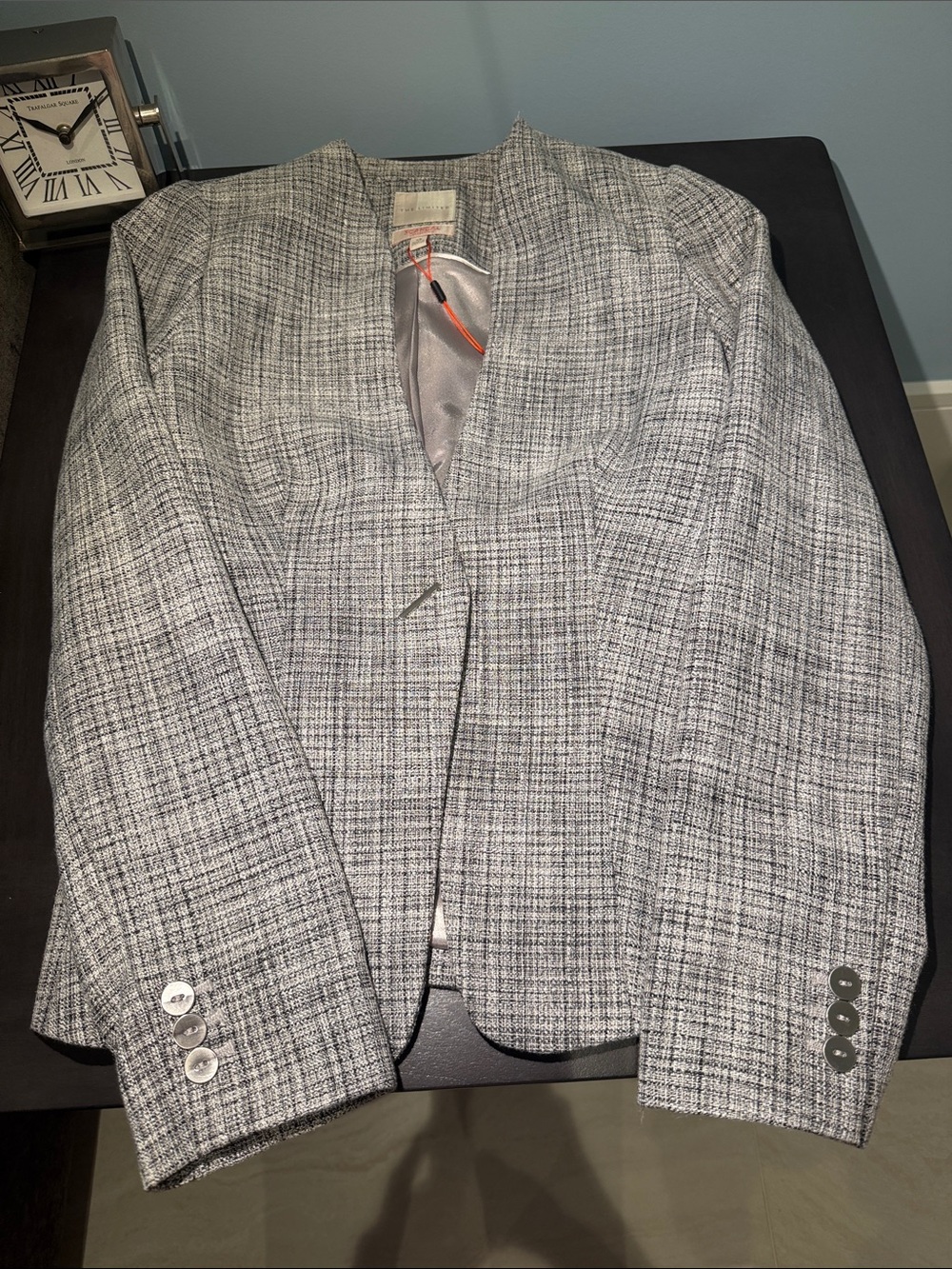 The Limited Grey Tweed Women's Blazer